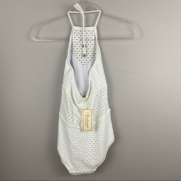 Shoshanna • White Eyelet One Piece - Picture 4 of 8